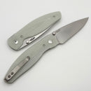 TRM Atom Jade Lizard Skin 3D G-10 Contoured Handles & MagnaCut