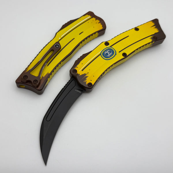 Nanaco‼️ Heretic ROC STABNANA Cel Shade Banana Handles w/ DLC Blade H060-6ACS-N