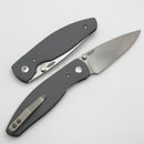 TRM Atom Slate Gray Lizard Skin 3D G-10 Contoured Handles & MagnaCut