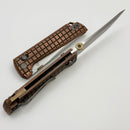 North Mountain Blade Chop2 2418 w/ Copper Frag Handles & 5 Layer Copper-Clad Steel