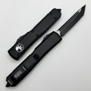 Microtech Ultratech T/E Tanto Black Tactical Full Serrated 123-3T