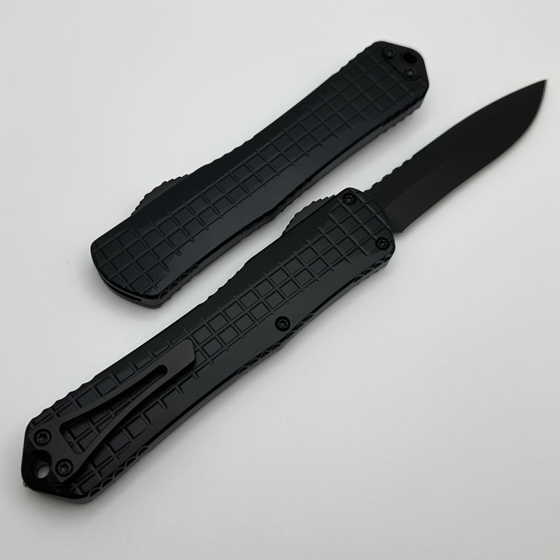 Heretic Knives Manticore X Black Frag Handle & DLC Recurve MagnaCut H033F-6A-T