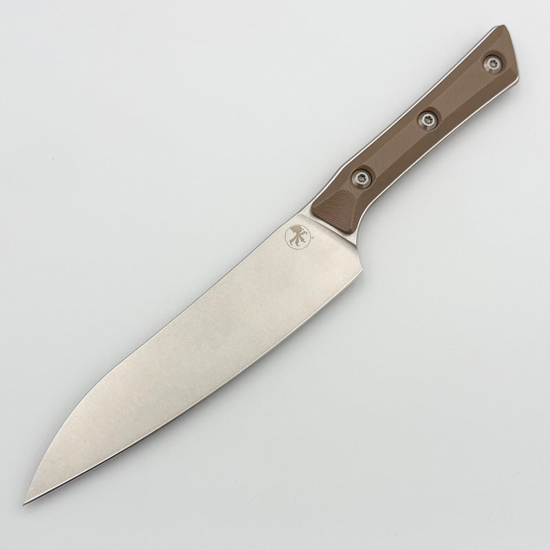 Microtech Utility Knife Coyote Tan G-10 Handle w/ Stonewash M390MK 3400-10CE