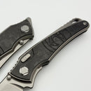 Hawk Designs Talon Spectral Carbon Overlay Brightwashed Titanium Handles & Brightwashed M390