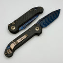 Microtech Marfione Select LUDT Gen III w/ Carbon Fiber Handle & Blued Baker Forge Coppermai Tanto 1136-16MS2