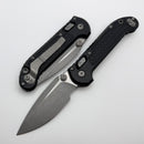 Microtech Knives LUDT Ram-Lok w/ Black Frag Handle & Apocalyptic Drop Point 1135RL-10APFR