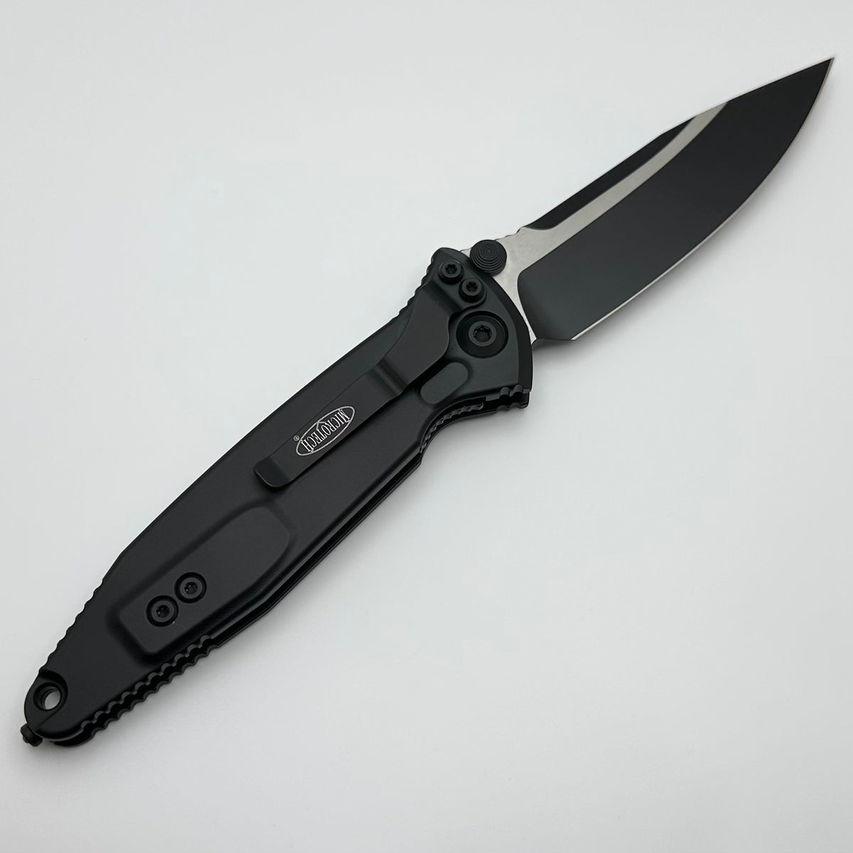 Microtech Socom Elite Single Edge Manual Black Tactical Standard 160-1