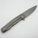 Uldanov Custom Knives R1 w/ Milled Titanium & M390 Flipper