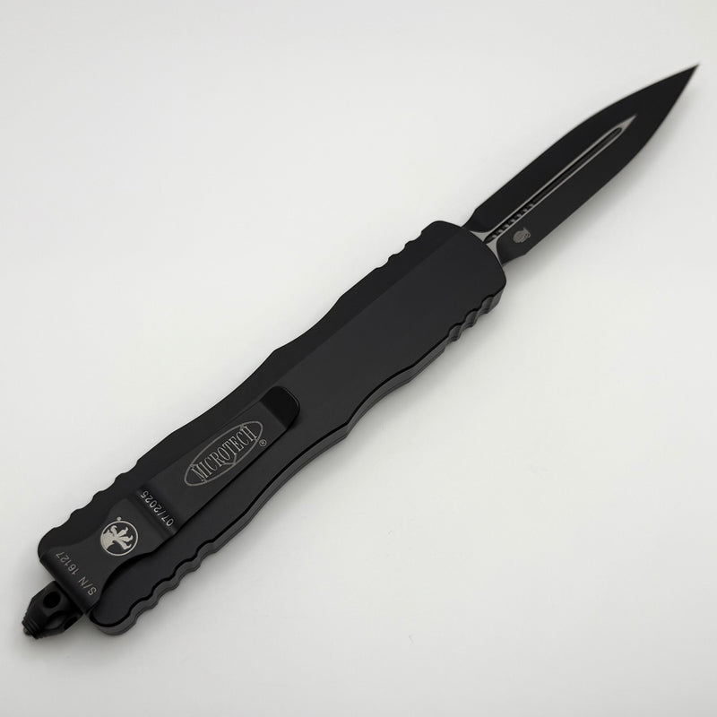 Grenade Blem Microtech Dirac Delta Double Edge Black Tactical Standard 227-1T
