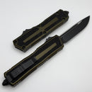 Microtech Scarab 2 Gen 3 Spine Fluted S/E Tactical Standard w/ OD Green Handle 1278-1OD