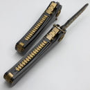 Poikilo Blade Al-Khem w/ Zirconium Handles & DLC Pearlescent M390