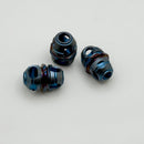 Custom Knife Factory Blue Bead w/ ZircuTi