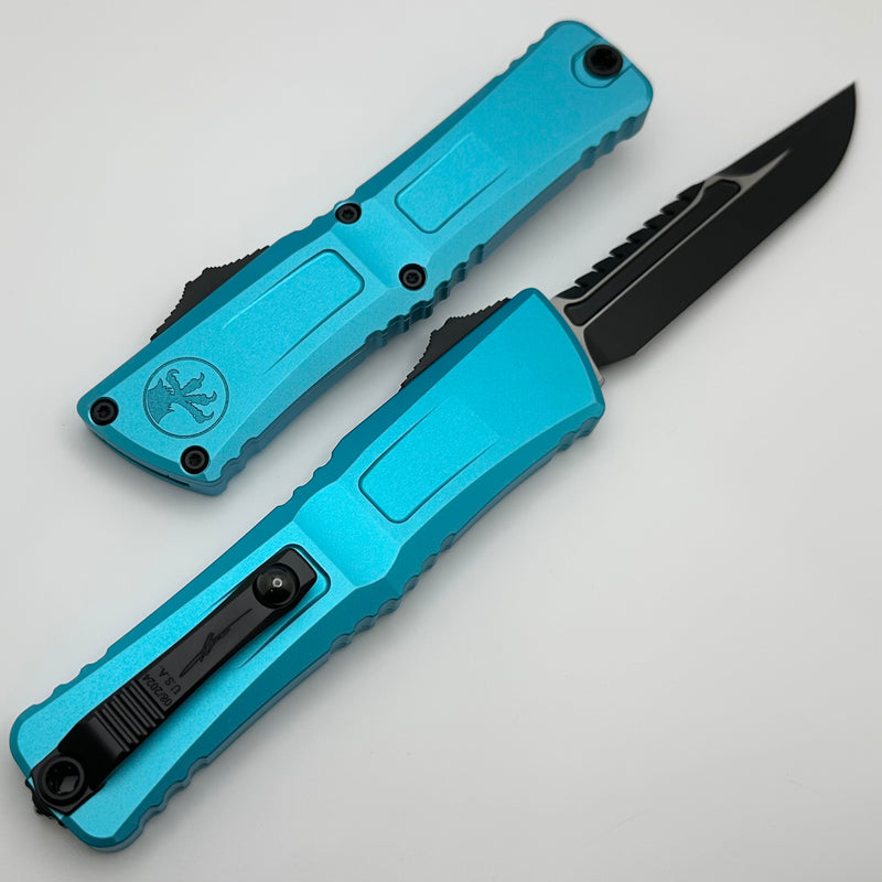 Microtech Knives Combat Troodon Gen III Interceptor Turquoise Standard Signature Series 1217-1TQS