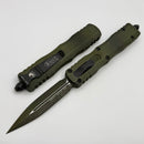 Microtech Dirac Delta Weathered Grenade Green D/E 227-1WGG