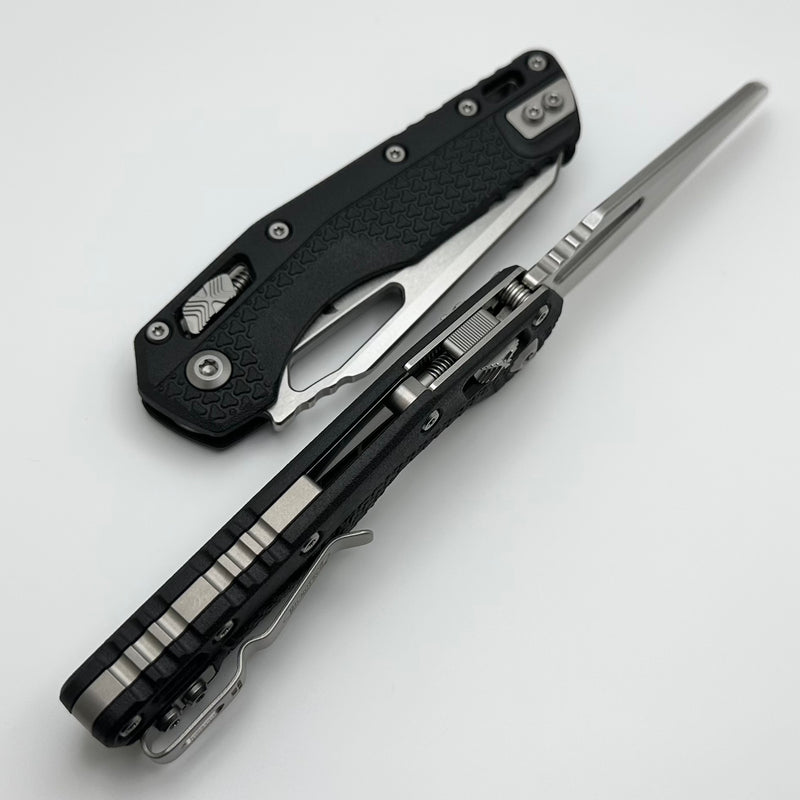 Microtech Knives MSI RAM LOK 30th Anniversary Black Polymer & M390MK Stonewash Standard 210T-10PMBK30