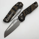 Microtech Knives MSI RAM LOK Tiger Camo Polymer & M390MK Apocalyptic 210T-10APPMTRC