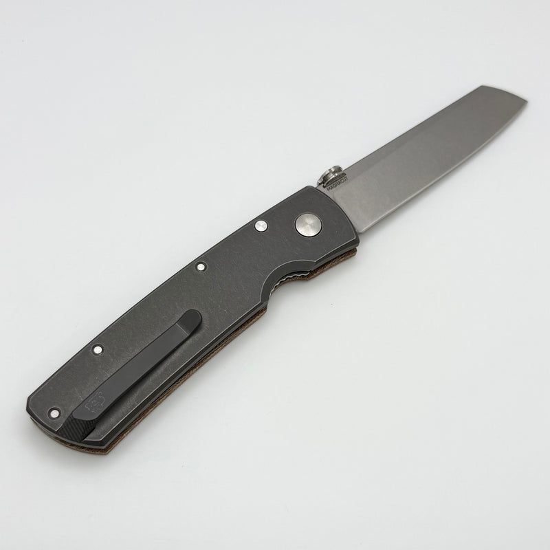 Tactile Knife Co Mariner 2 Bob Terzuola Folder w/ Vintage Micarta & MagnaCut
