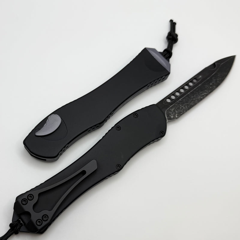 Heretic Hydra V4 Proof Run w/ Black Aluminum Handle & Battleworn DLC S/E H407-16A