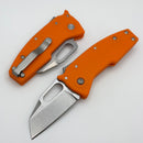 Demko Nano Shark w/ Orange GRN Handles & Shark Foot AUS10A