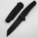 Pro-Tech Malibu Black Handle w/ DLC MagnaCut Reverse Tanto Blade 5403