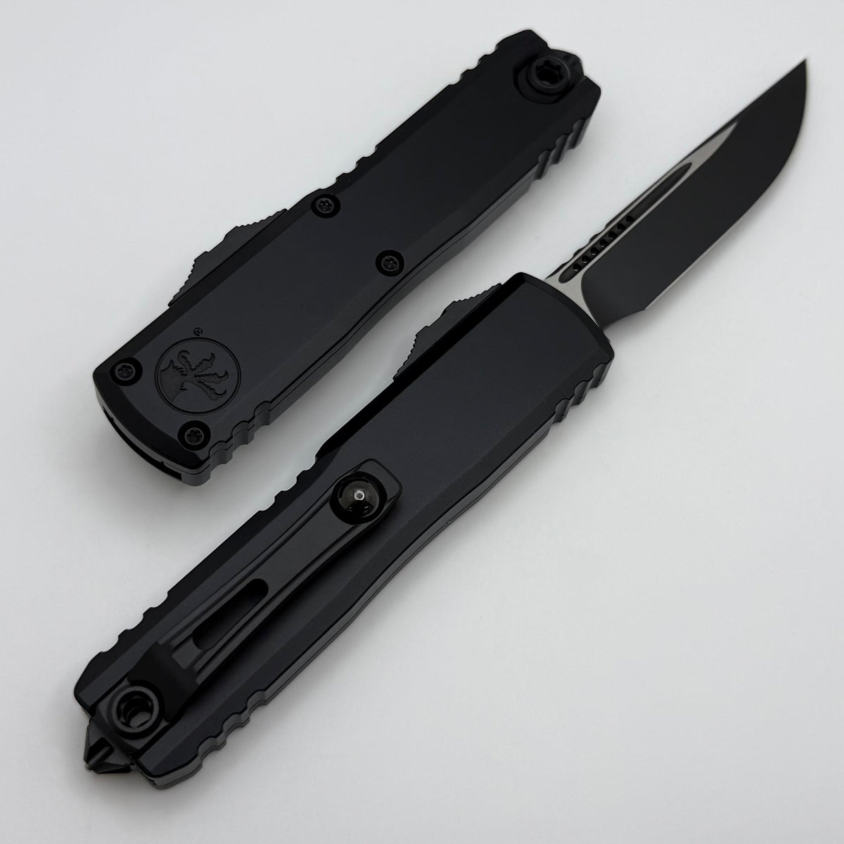 Microtech UTX-85 Gen IV w/ Black Handle & Black S/E M390MK 12314-1T