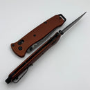 Benchmade Bailout Burnt Copper Aluminum Handles & DLC Battlewash MagnaCut 537BK-07