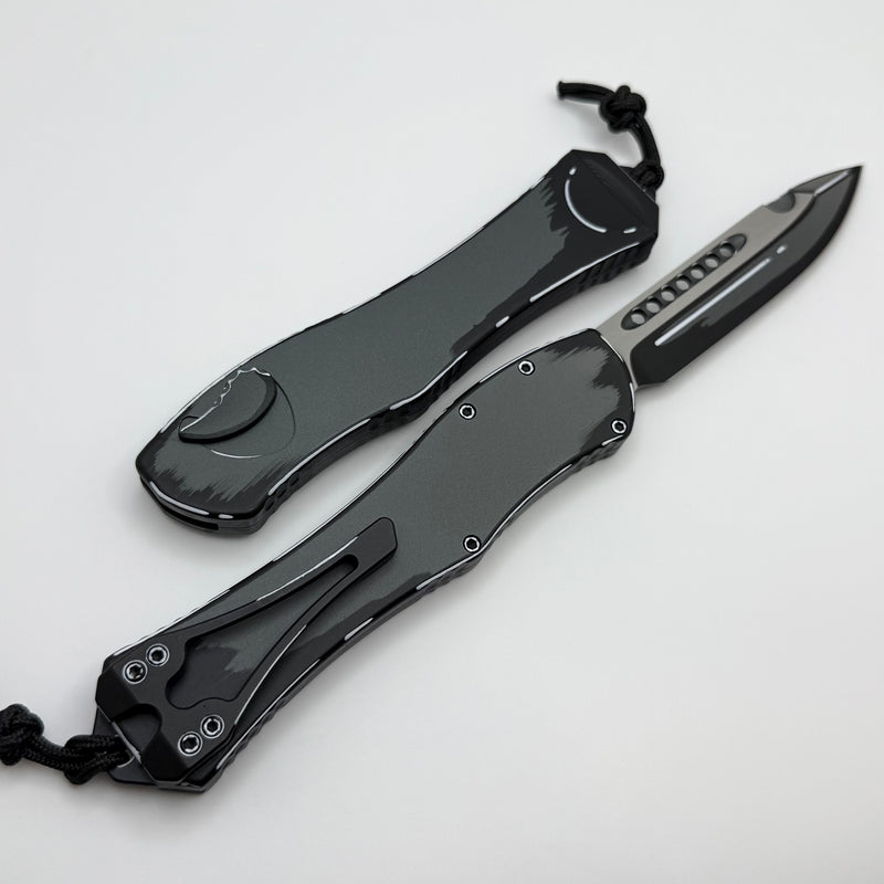 Heretic Hydra V4 Cel Shade Stealth Gray w/ Aluminum Handle & S/E H407-CS-GRY