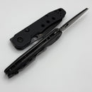Spyderco Smock Black TiCN Cruwear w/ Black Aluminum Handles C240BKALBKCWP Distributor Exclusive