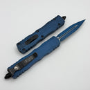 Microtech Dirac Double Edge Weathered Blue 225-1WBL