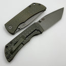McNees Performance Machined Mac 2 3.5" Atomic Green/Bronze Frag w/ Tanto MagnaCut Gen 2
