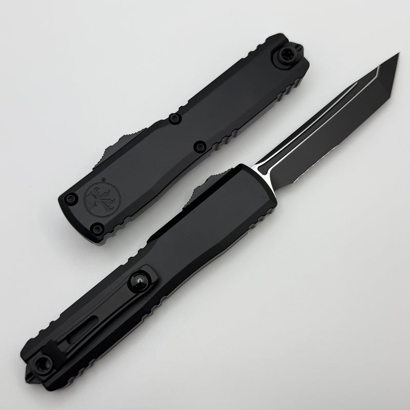 Microtech Models Size Microtech Ultratech Gen IV T/E Partial Serrated Tactical w/ Black Hand