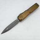 Microtech Ultratech Gen IV D/E Apocalyptic Standard w/ Tan Handle 11224-10APTA