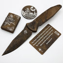 Microtech Socom Elite Auto Spear Point Plague Outbreak Set Signature Series 160A-1SETPLOBSS