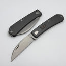 Tactile Knife Co Ranger Slipjoint Titanium Handle w/ Copper TechnoCarbo Shield & Wharncliffe MagnaCut