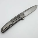 Pena X Series Cobra Flipper w/ Titanium Jigged Dark Bead Blast Inlays & CPM-M4