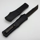 Microtech Knives Combat Troodon Gen III DLC Shadow Hellhound w/ Black Handle Signature Series 1219-1DLCTSH