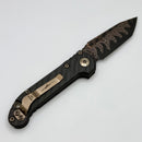 Blem Microtech Marfione Select LUDT Gen III w/ Carbon Fiber Handle & Baker Forge Coppermai Tanto 1136-16MS1