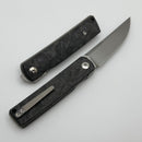 Reate Bushido w/ Dark Matter Purple Handles & Hand Satin M390