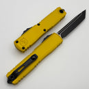 Microtech Ultratech Gen IV Yellow Handle w/ Black Tanto M390MK 11234-1YW