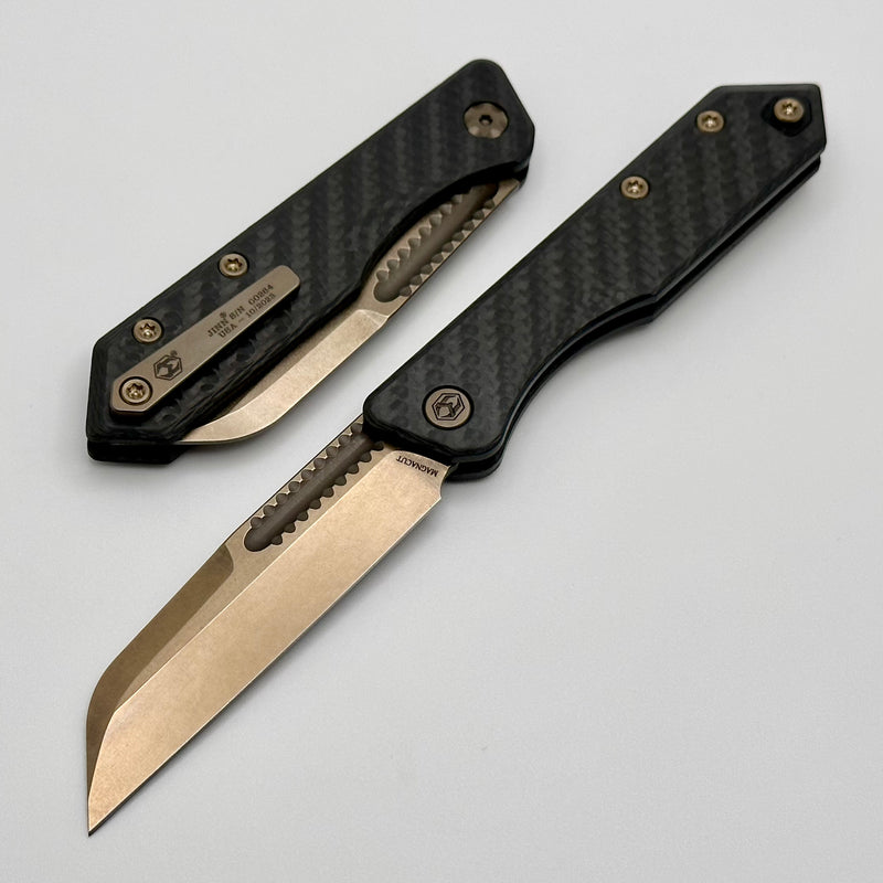 Heretic Knives Jinn Carbon Fiber & Bronze H013-7A-CF