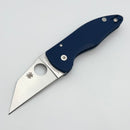 Spyderco MicroJimbo Blue G-10 & CPM-SPY27 C264GPCBL