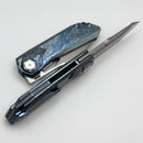 Remette RT Peregrine Falcon Titanium Handles w/ Thunder Lightning Accents & M390 RTT1-TX