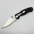Spyderco Para-Military 2 PM2 Left Hand Black G-10 & S45VN C81GPLE2
