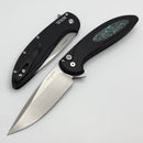 Pro-Tech Cambria Manual Black Aluminum Handles w/ TechnoCarbo Teal Inlay & MagnaCut BSA25.Cambria.1