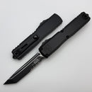 Microtech Ultratech Gen IV T/E Partial Serrated Tactical w/ Black Handle 11234-2T