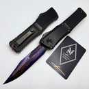 Microtech Marfione Select Combat Troodon LT Gen III w/ Hefted Black Handle & Blued Baker Forge Coppermai Bowie 1146-16MS2