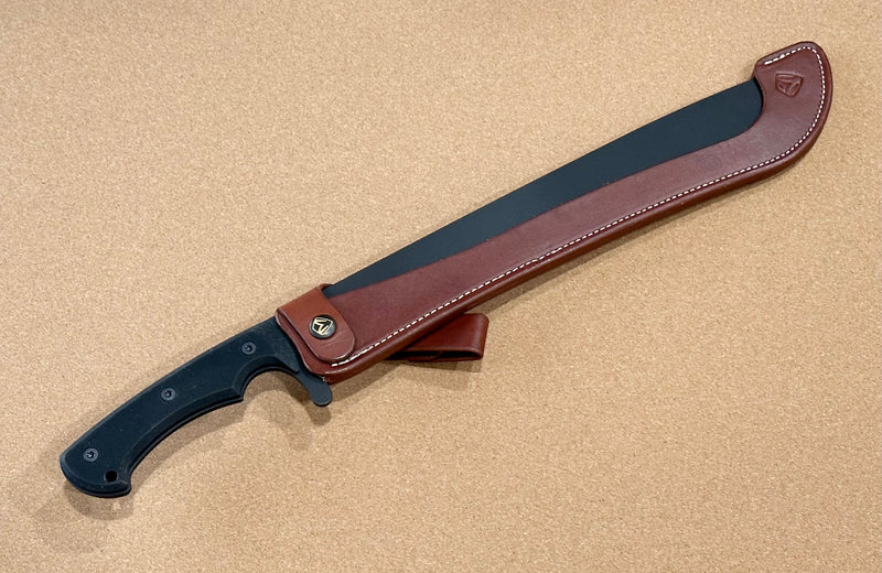 Medford Knife Machete Black S7 Nitride & Black G-10 Handles