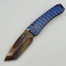 Medford Marauder Full Size Predator Sculpted Titanium Handles w/ 0.26" Vulcan 3V Tanto