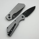 Discontinued Pro-Tech PT Plus Gray Aluminum Handle & DLC MagnaCut Blade PT203-GREY