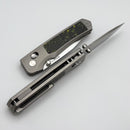 Remette RT Aurora Titanium Handles w/ Carbon Fiber Inlays & M390